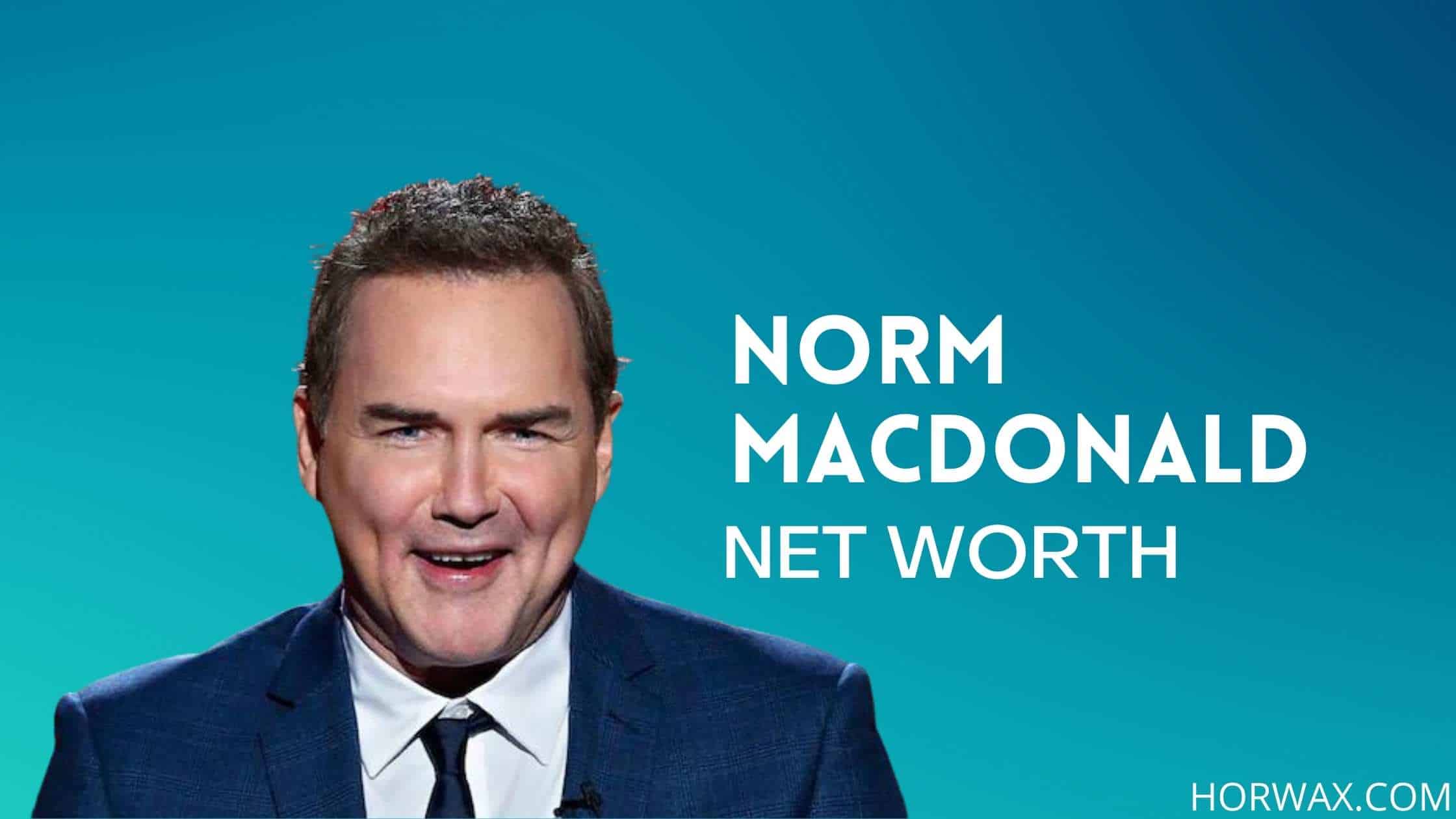 Norm Macdonald Net Worth Career Full Bio 21